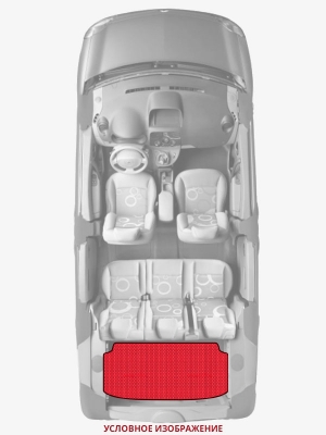ЭВА коврики «Queen Lux» багажник для Renault 20